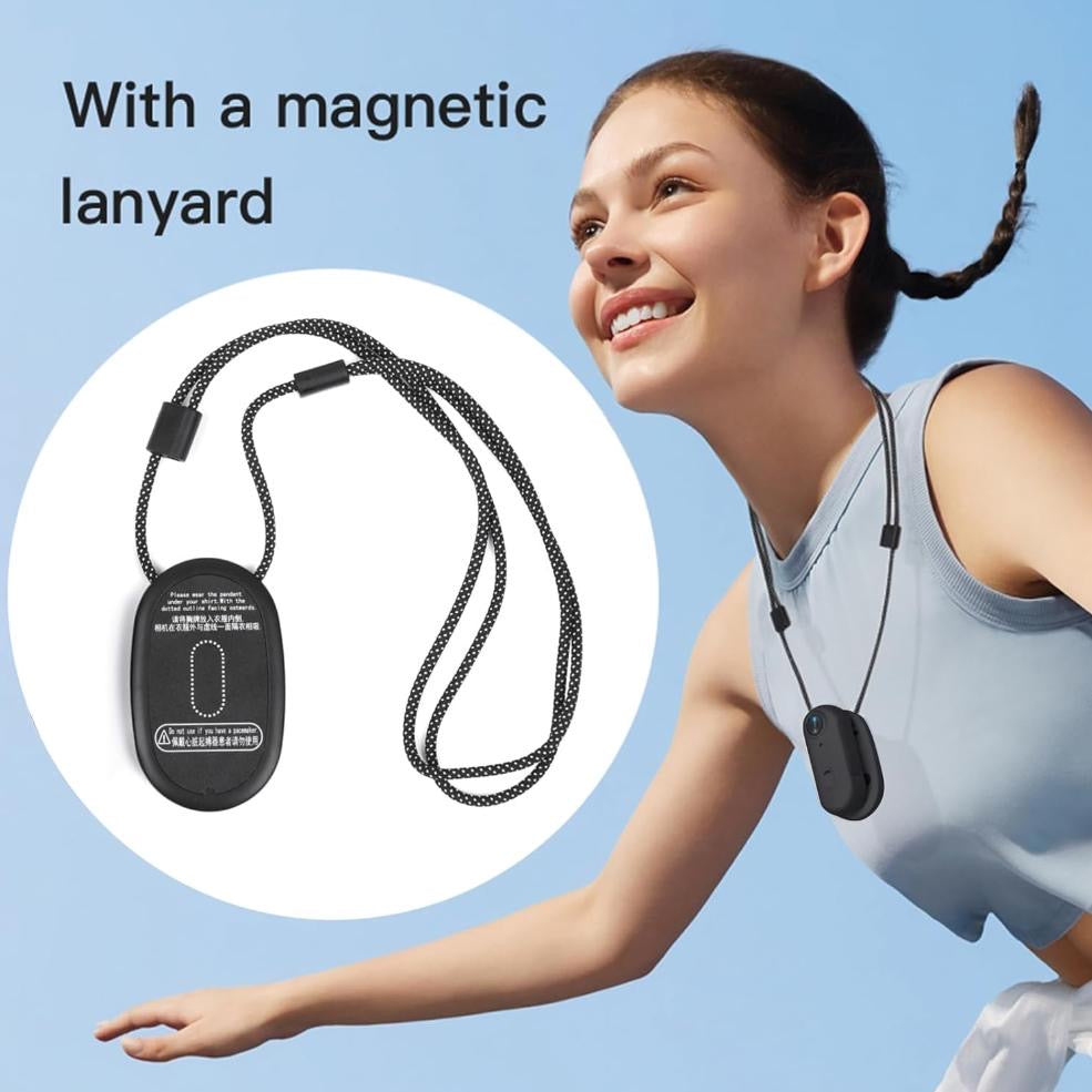 Mini Sportscamera 1080P with Magnetic Lanyard Black friday discount!