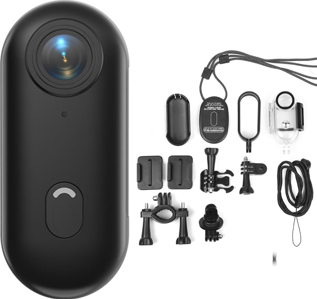 Mini Sportscamera 1080P with Magnetic Lanyard Black friday discount!